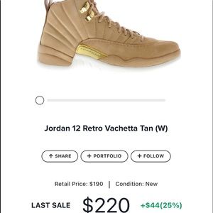 Jordan 12 Retro Vachetta